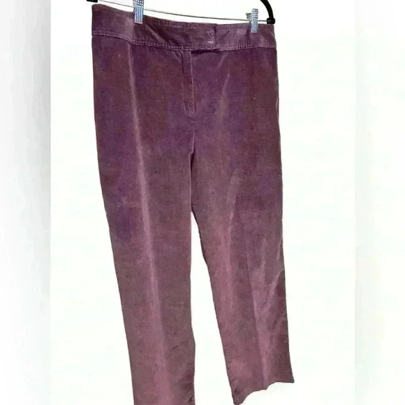 NWT Hearts of palm women pants pilgrim color, velvet, size 16 - Picture 1 of 7